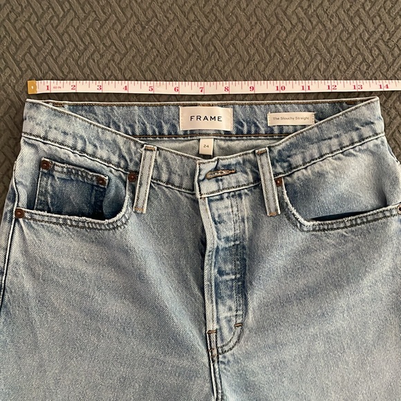 Frame sz 24 High-Rise Wide Leg Comfy Jeans - Picture 11 of 11